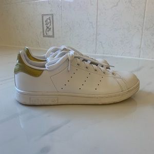 Gold Stan Smith Shoes